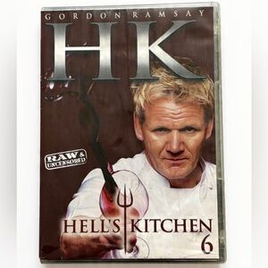 Hell's Kitchen Season 6 DVD Raw & Uncensored 🔥